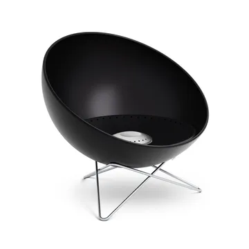 BOWL 57 ファイヤーピット 本体 - Black-silver, star base - Höfats