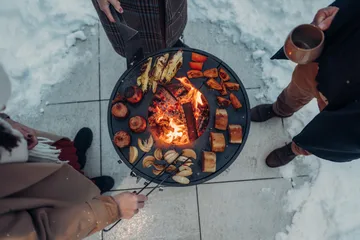 BOWL 57 ファイヤーピット用 プランチャグリドル - Black - Höfats