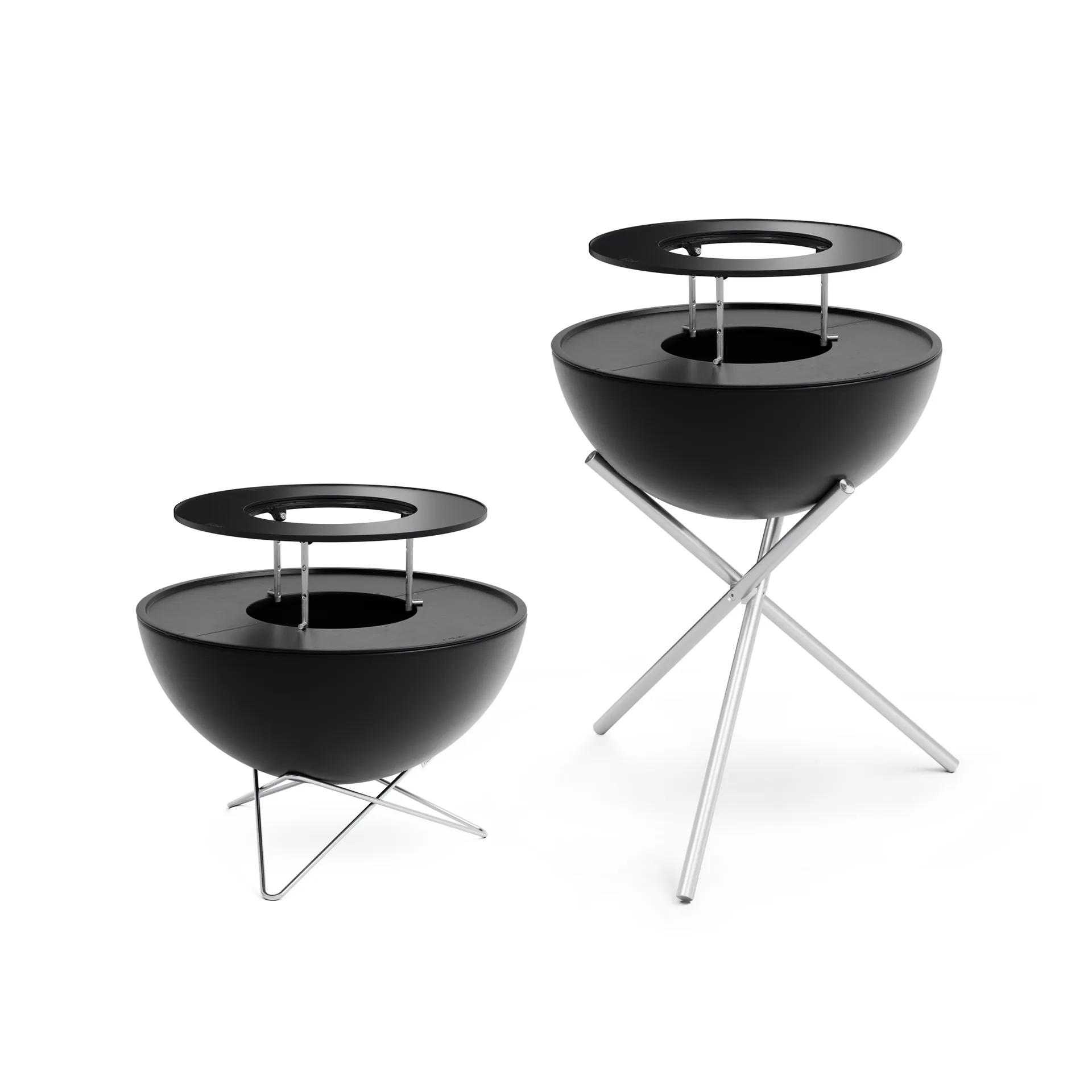 BOWL 57 ファイヤーピット用 ウォーミングリング, Black Höfats