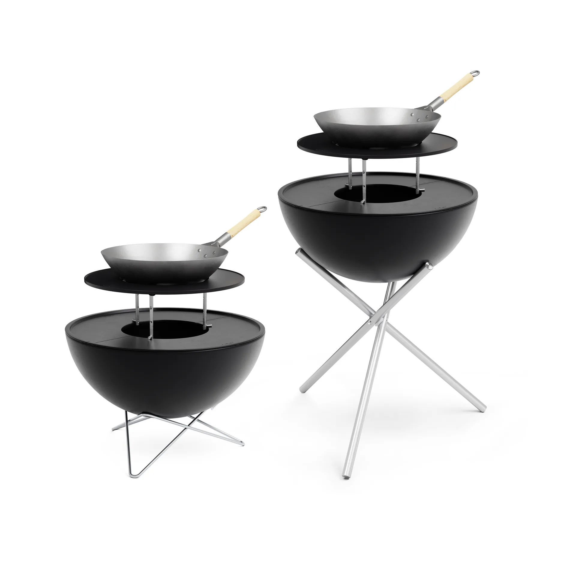 BOWL 57 ファイヤーピット用 ウォーミングリング, Black Höfats