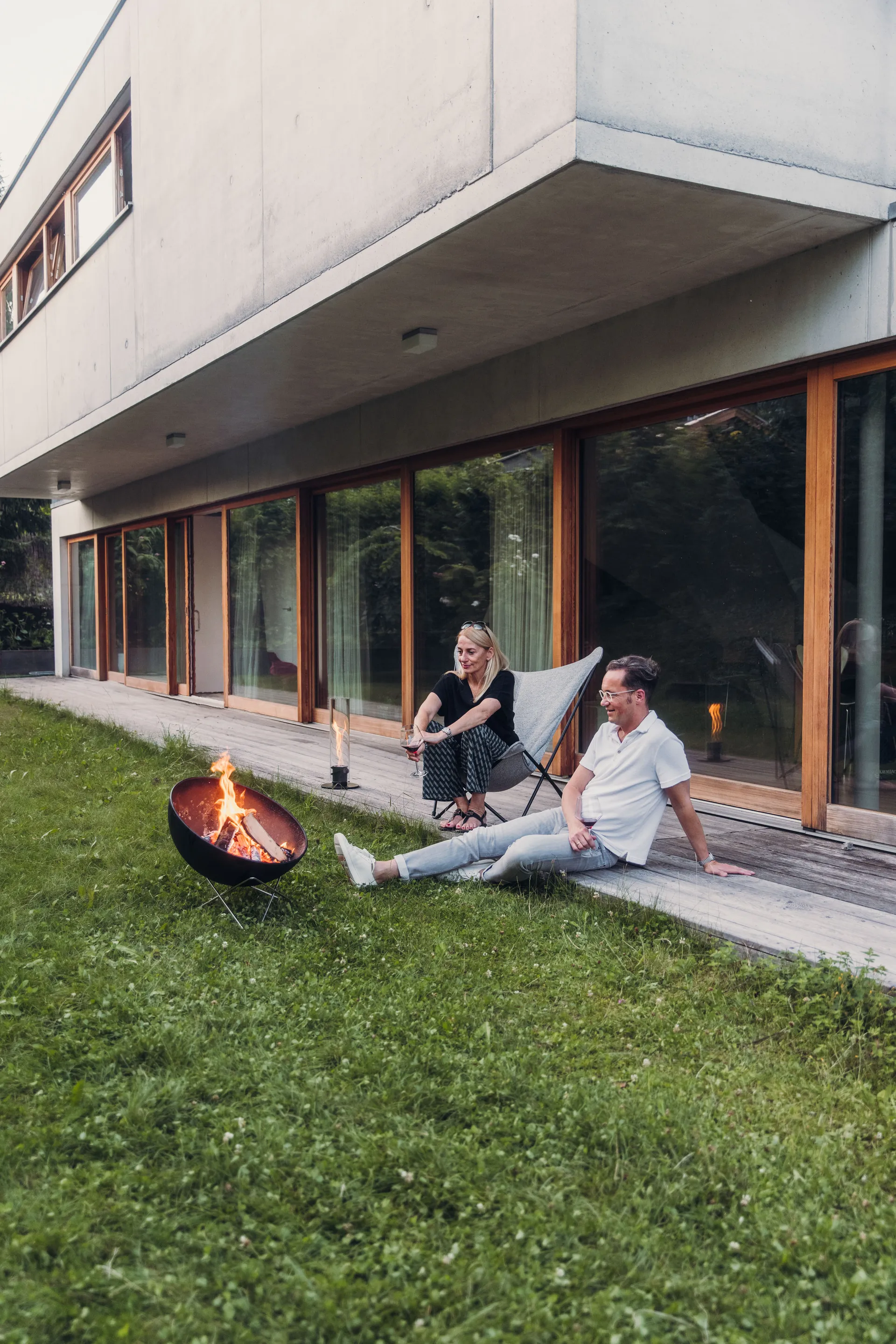 BOWL 57 ファイヤーピット用 スターベース, Silver Höfats