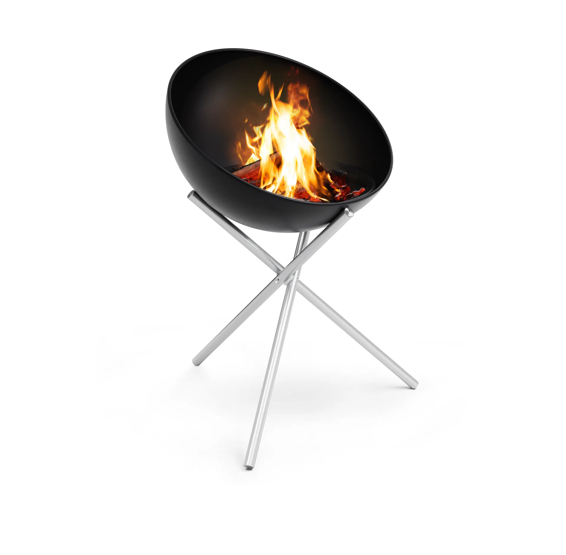 BOWL 57 ファイヤーピット用 トライアングルスタンド, Silver Höfats