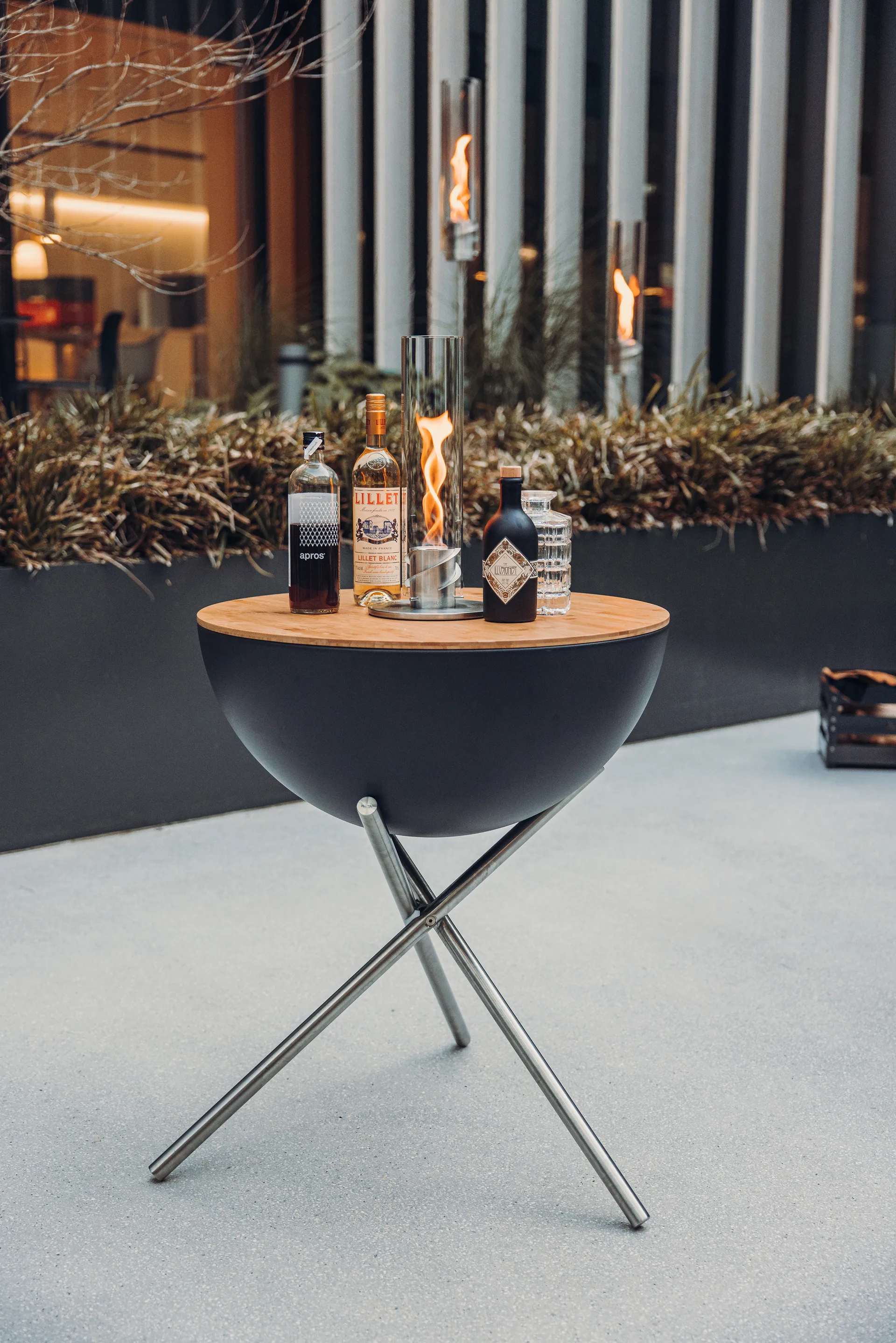 BOWL 70 ファイヤーピット用 トレイ, Bamboo Höfats