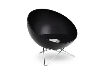 BOWL 70 ファイヤーピット 本体 - Black-silver, star base - Höfats