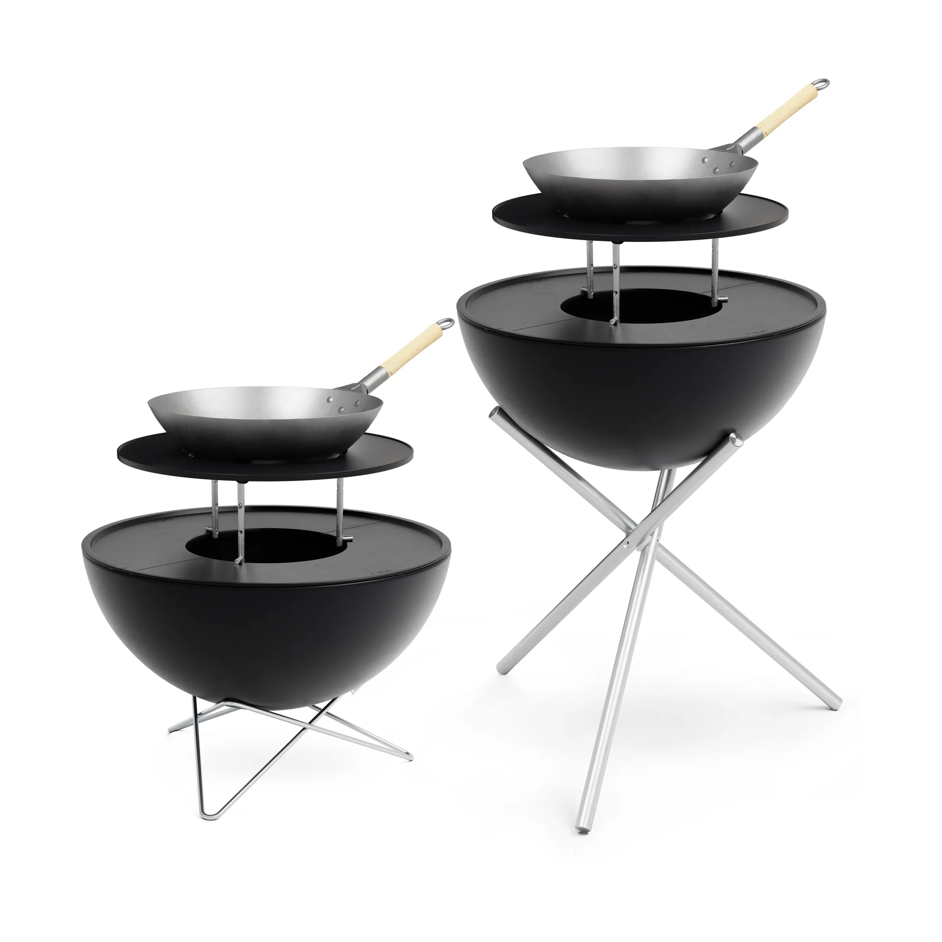 BOWL 70 ファイヤーピット用 ウォーミングリング, Black Höfats