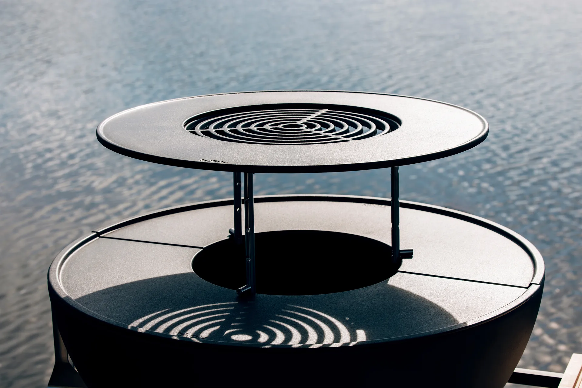 BOWL 70 ファイヤーピット用 ウォーミングリング, Black Höfats