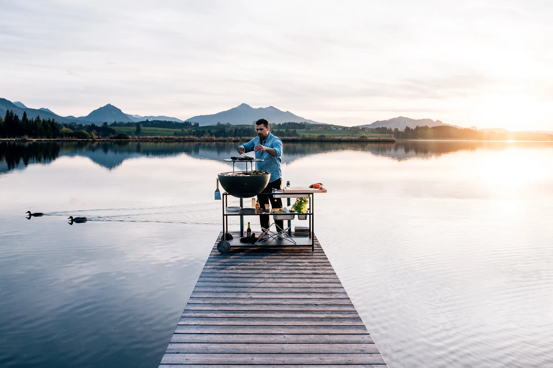 BOWL 70 ファイヤーピット用 ウォーミングリング, Black Höfats