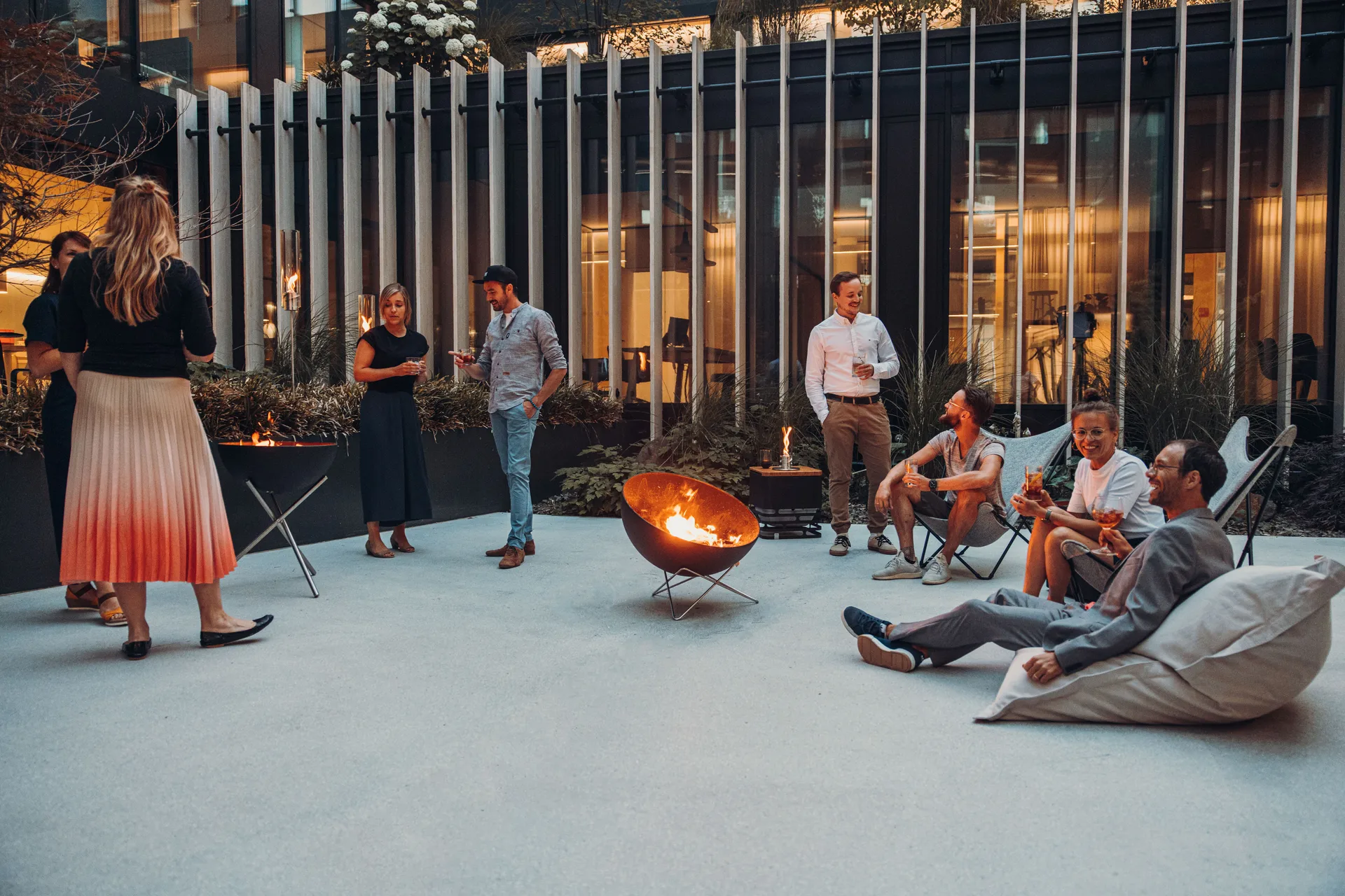 BOWL 70 ファイヤーピット用 スターベース, Silver Höfats