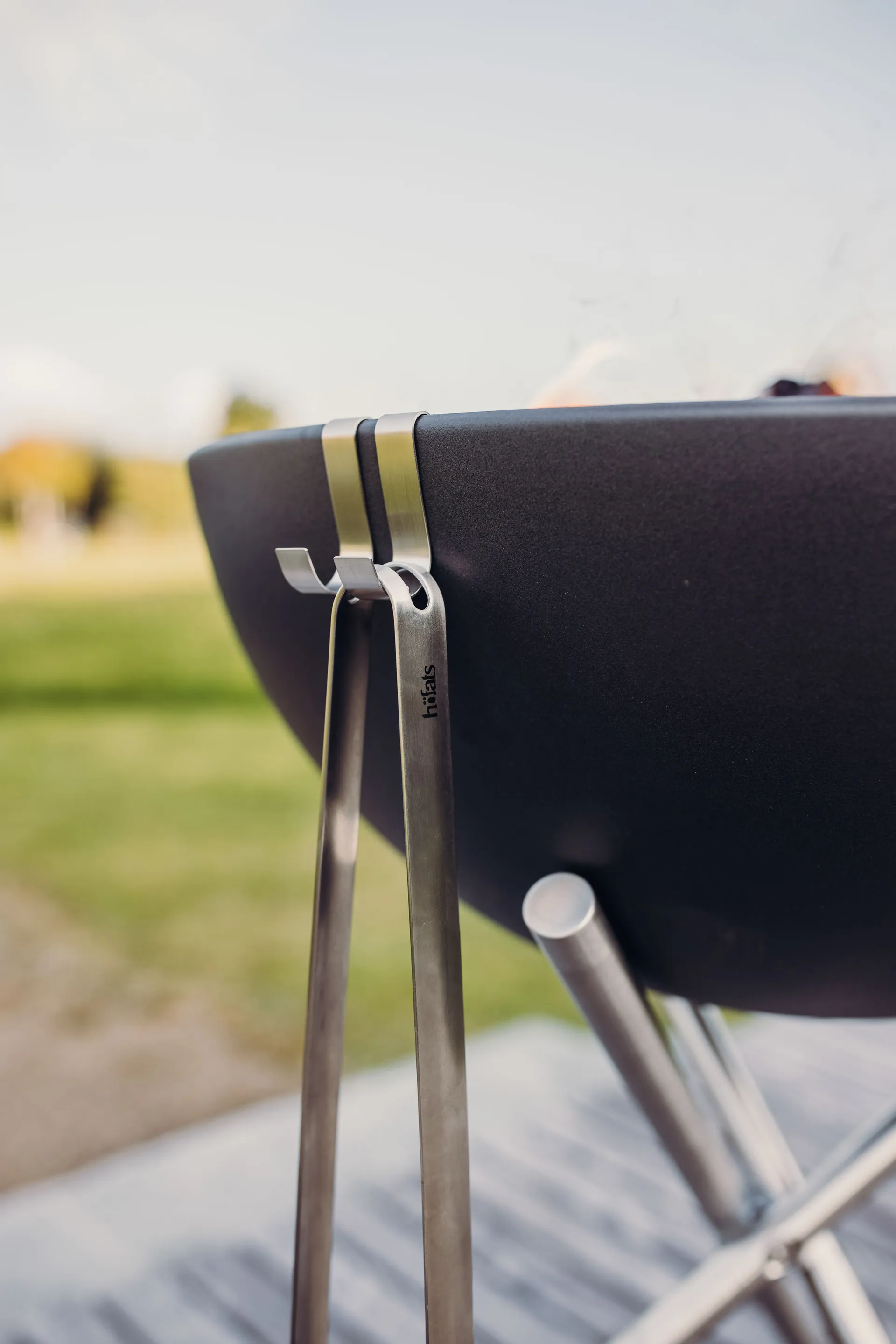 BOWL ファイヤーピット用 フック, Silver, 2-pack Höfats