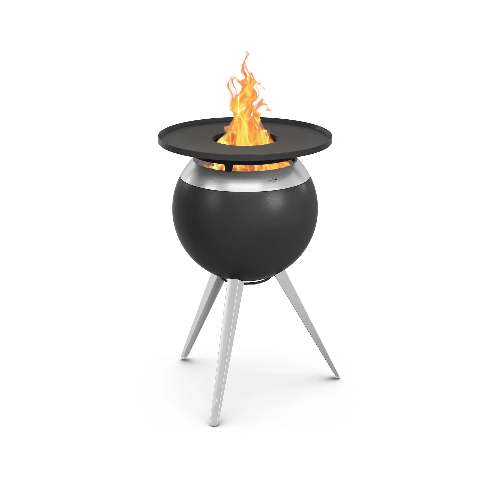 MOON 45 ファイヤーピット用 プランチャグリドル, Black Höfats