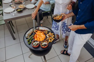 MOON 45 ファイヤーピット用 プランチャグリドル - Black - Höfats