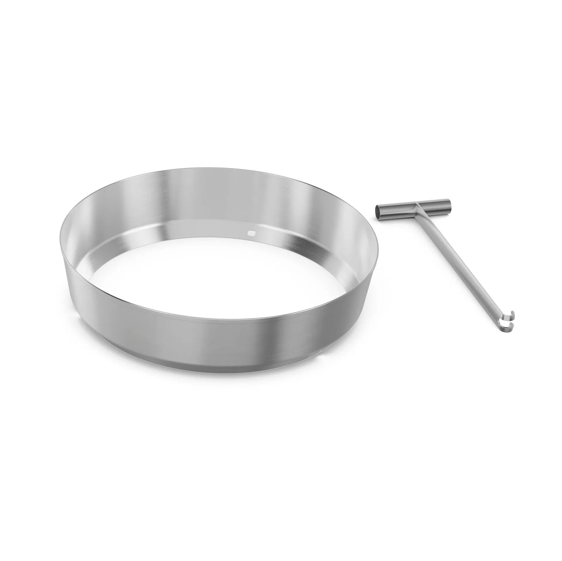 MOON 45 ファイヤーピット アッシュトレイ用 エクステンション, Silver Höfats