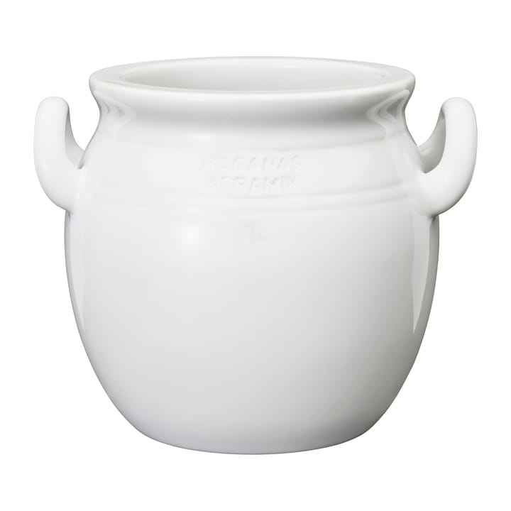 Höganäs セラミック ジャー 1 l, White Höganäs Keramik | ホガナス ケラミック