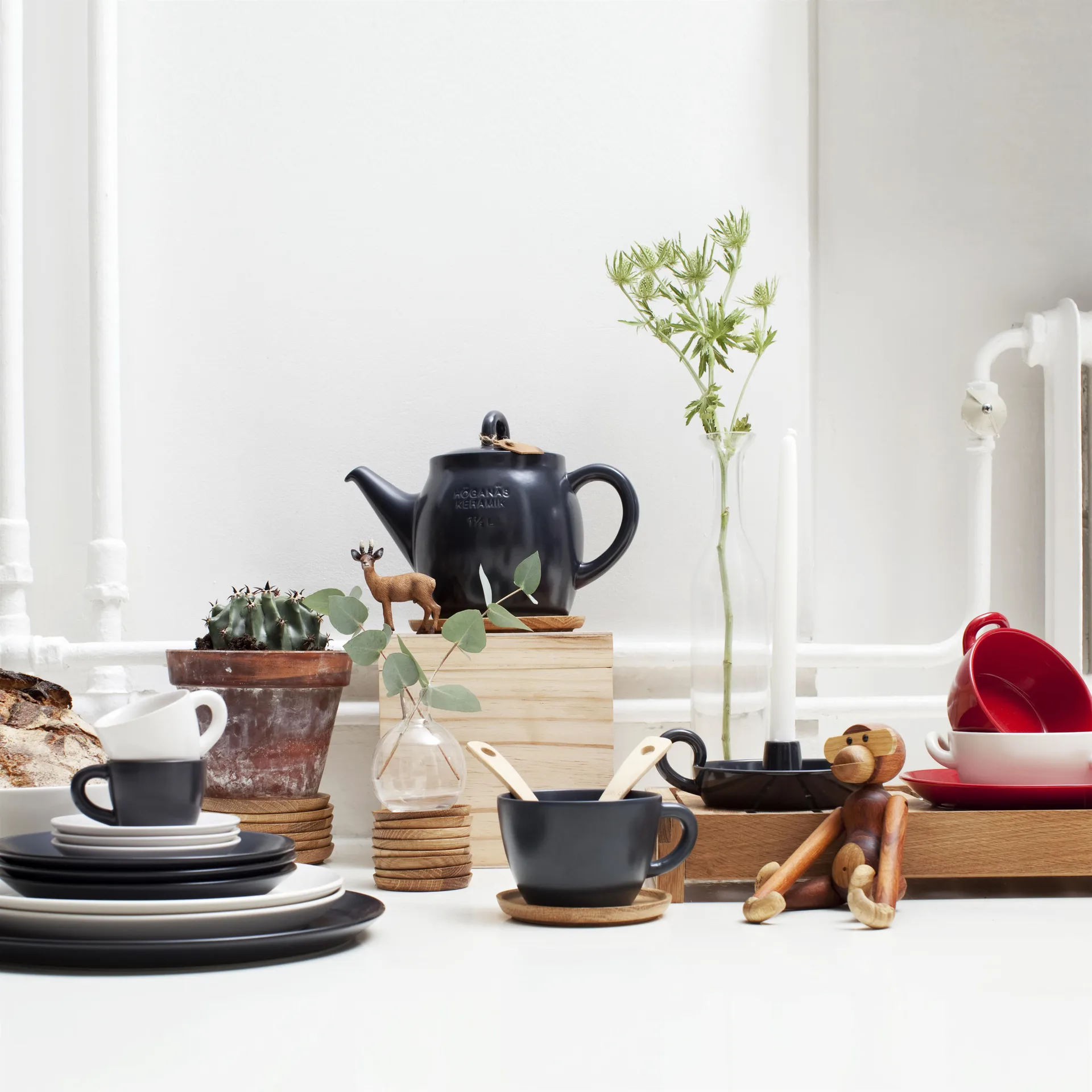 Höganäs コーヒーカップ, graphite grey matt Höganäs Keramik | ホガナス ケラミック