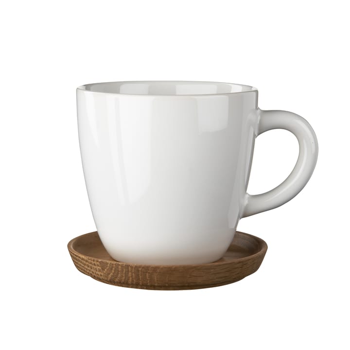 Höganäs コーヒーカップ - white shiny - Höganäs Keramik | ホガナス ケラミック