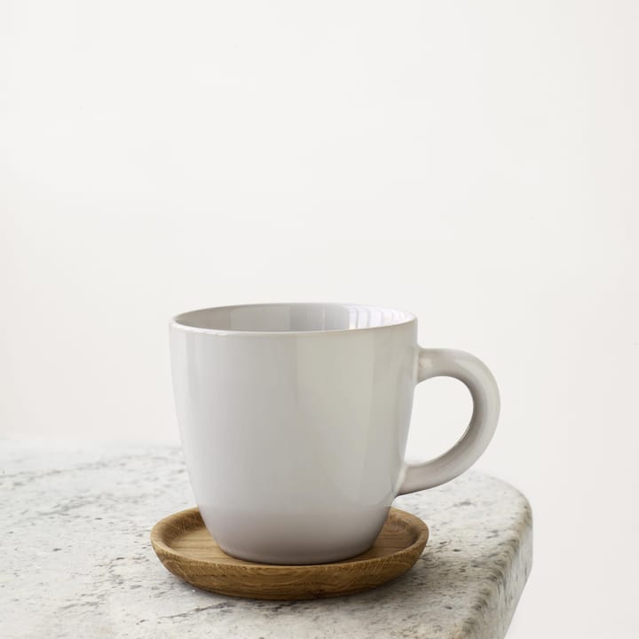 Höganäs コーヒーカップ - white shiny - Höganäs Keramik | ホガナス ケラミック