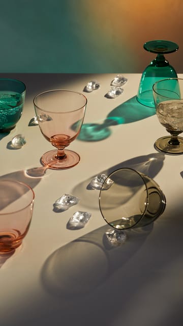 フロー��グラス ベース付き 35d - Champagne - Holmegaard | ホルムガード
