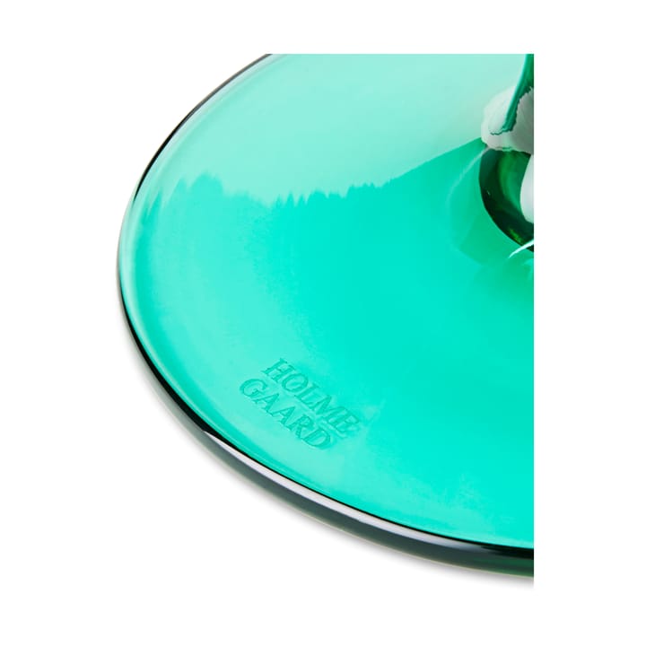 フローグラス ベース付き 35d, Emerald green Holmegaard | ホルムガード