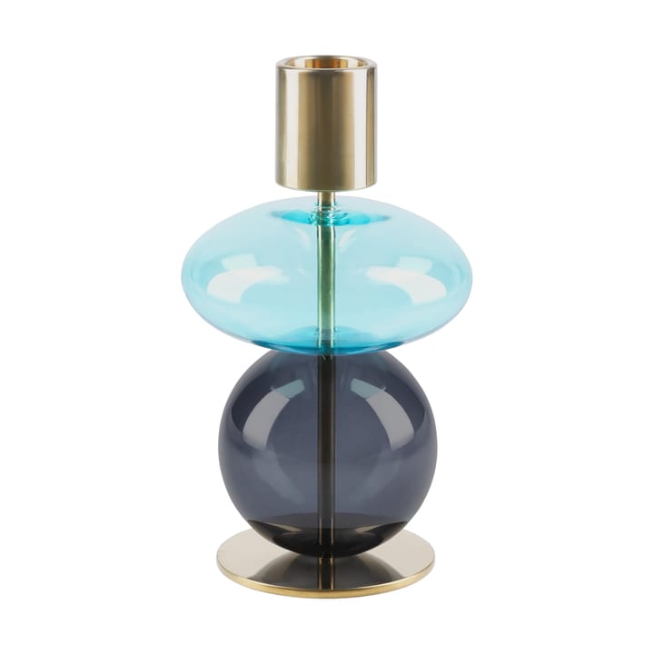Bubble キャンドルホルダー 14 cm - Blue-smoke - Holmegaard | ホルムガード