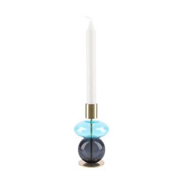 Bubble キャンドルホルダー 14 cm - Blue-smoke - Holmegaard | ホルムガード