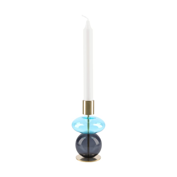 Bubble キャンドルホルダー 14 cm, Blue-smoke Holmegaard | ホルムガード