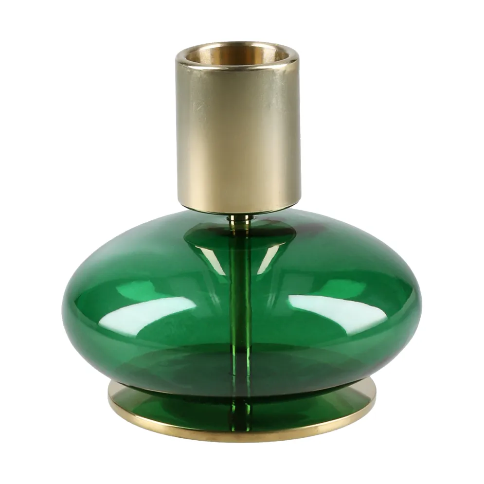 Bubble キャンドルホルダー 8 cm, Green Holmegaard | ホルムガード