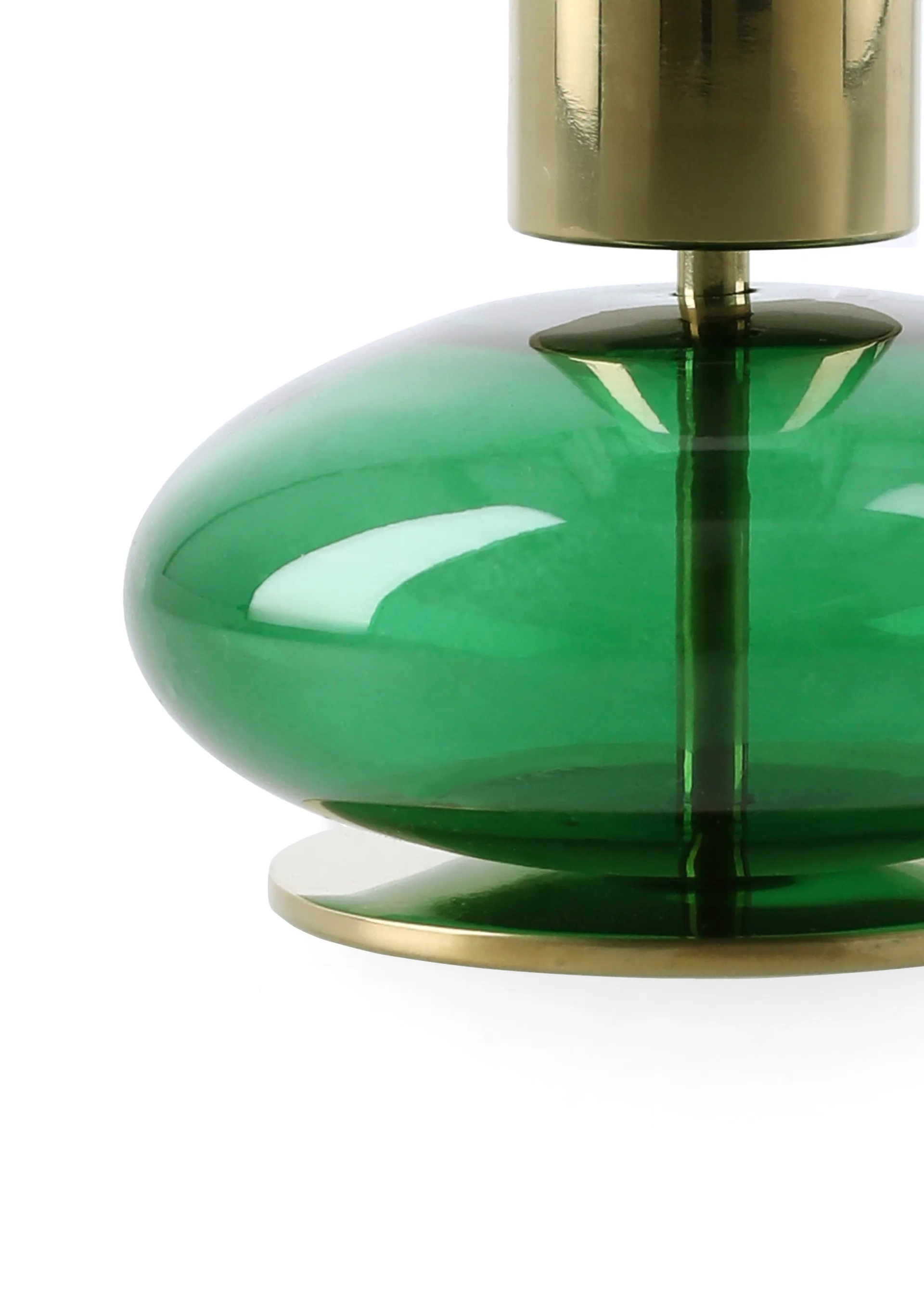 Bubble キャンドルホルダー 8 cm, Green Holmegaard | ホルムガード