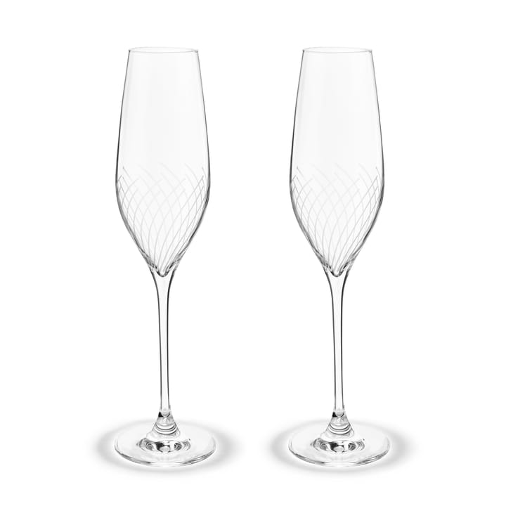 Cabernet Lines シャンパングラス 29 cl 2-pack - Clear - Holmegaard | ホルムガード