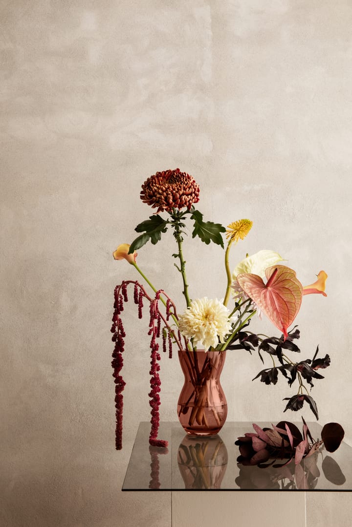 Calabas 花瓶 21 cm, Burgundy Holmegaard | ホルムガード