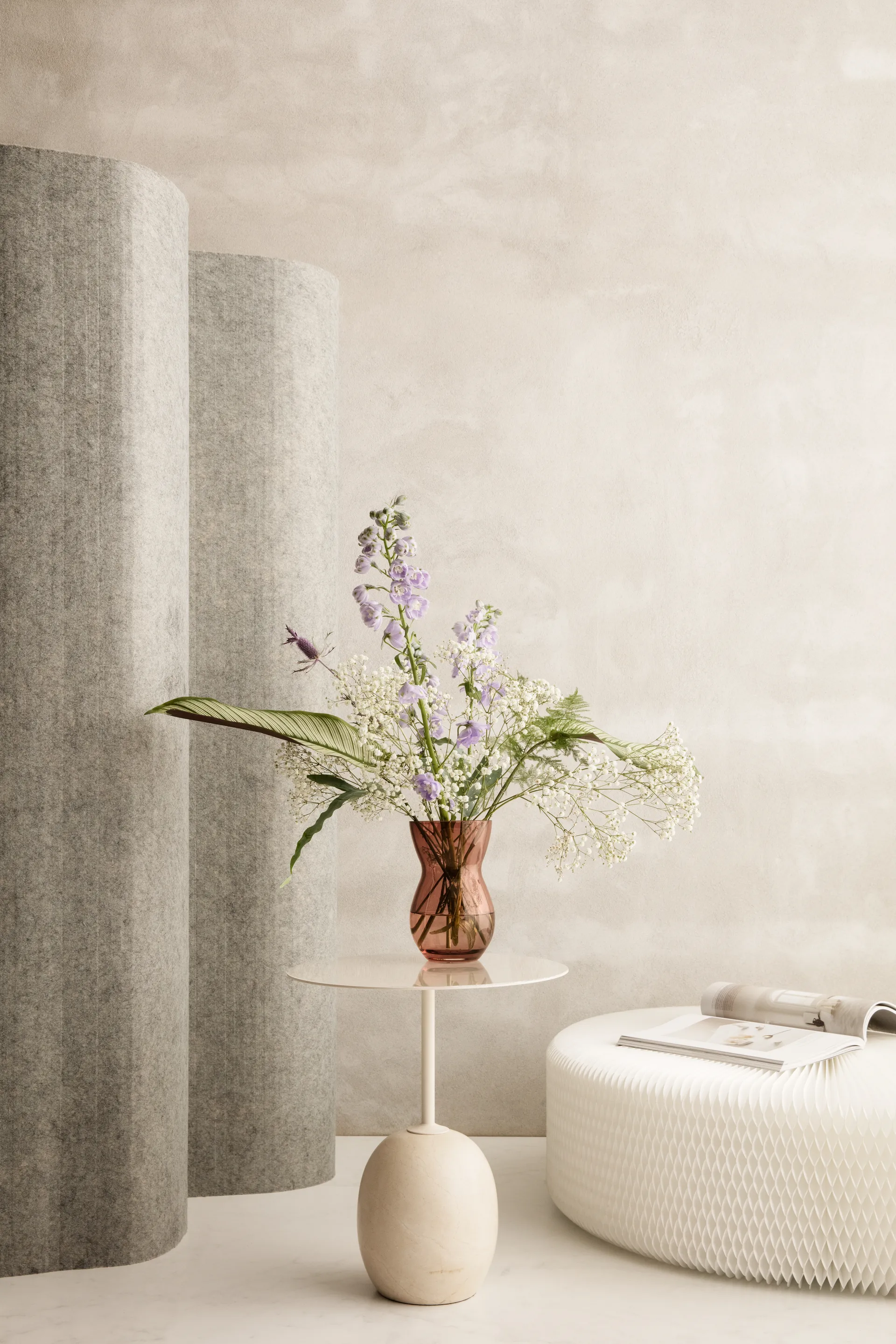 Calabas 花瓶 21 cm, Burgundy Holmegaard | ホルムガード