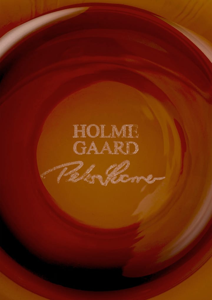 Calabas 花瓶 21 cm, Duo burgundy-amber Holmegaard | ホルムガード