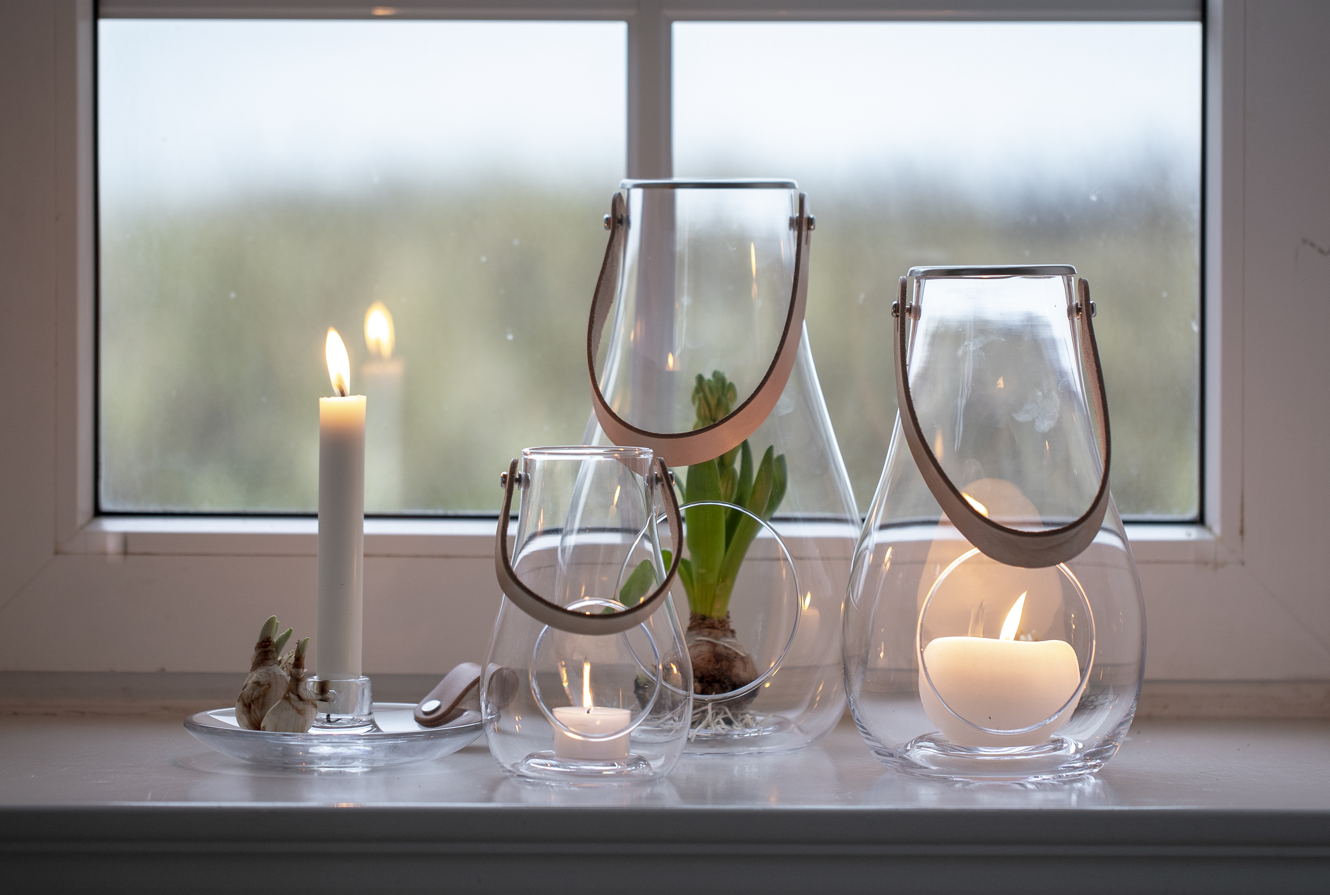 HOLMEGAARD DESIGN WITH LIGHT LANTERN CLEAR ランタン