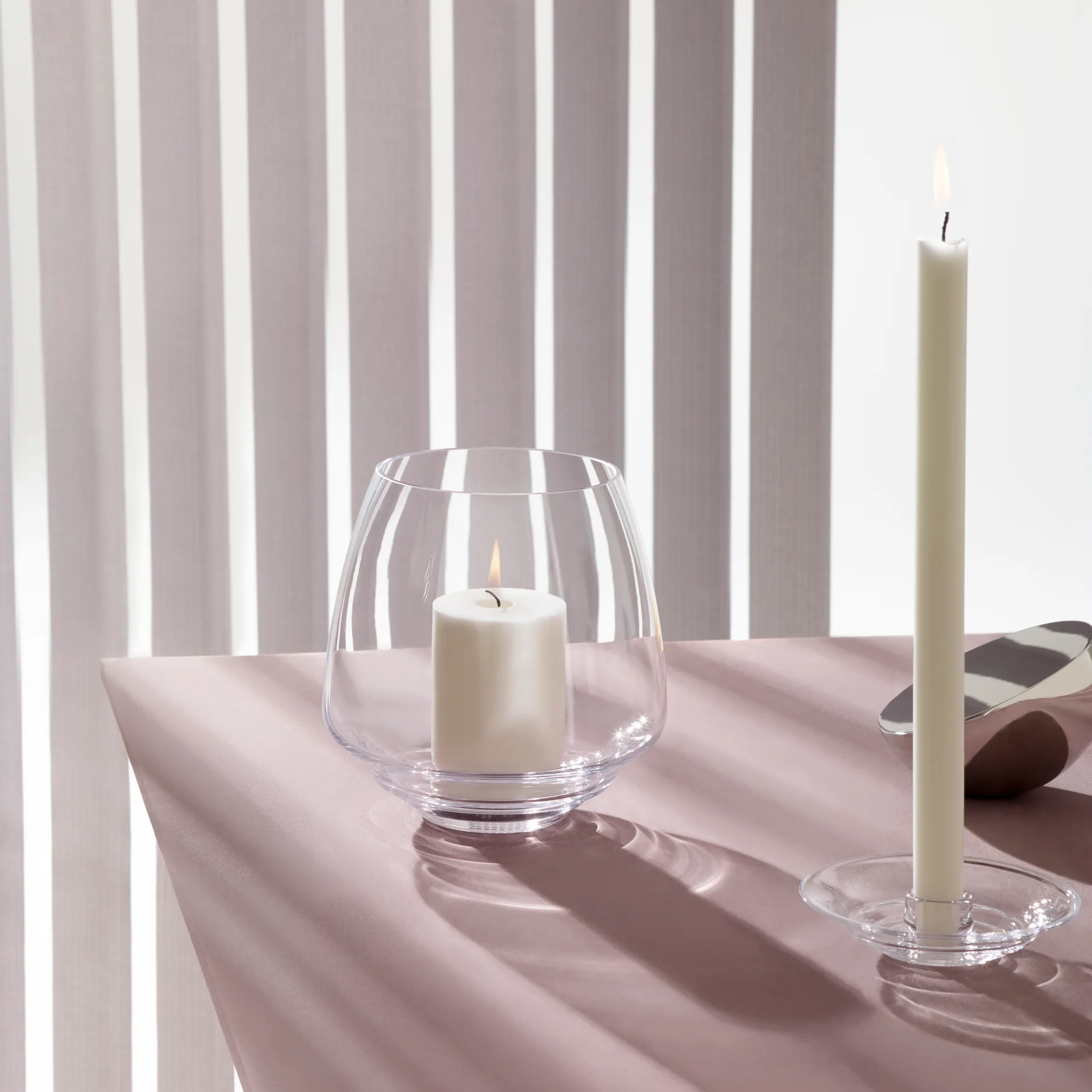 Flow ランタン Ø 18.5 cm, Clear Holmegaard | ホルムガード