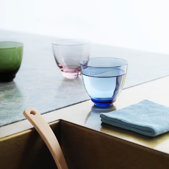 Flow ウォーターグラス 35 cl, blue Holmegaard | ホルムガード