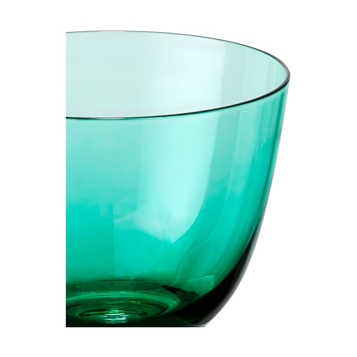 Flow ウォーターグラス 35 cl - Emerald green - Holmegaard | ホルムガード