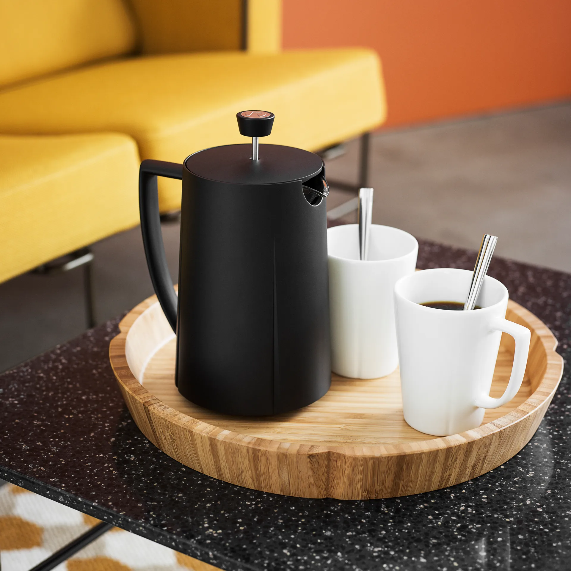 Grand Cru コーヒープレス 1 l, black Holmegaard | ホルムガード