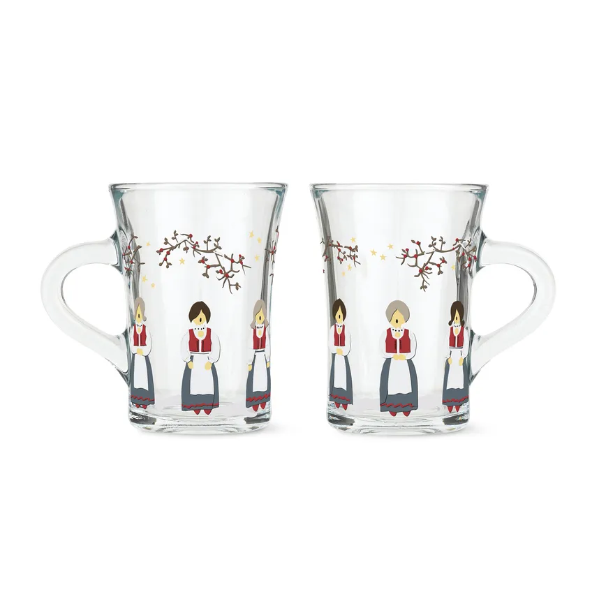Holmegaard クリスマス ホットドリンクグラス 24 cl 2個セット, 2021 Holmegaard | ホルムガード
