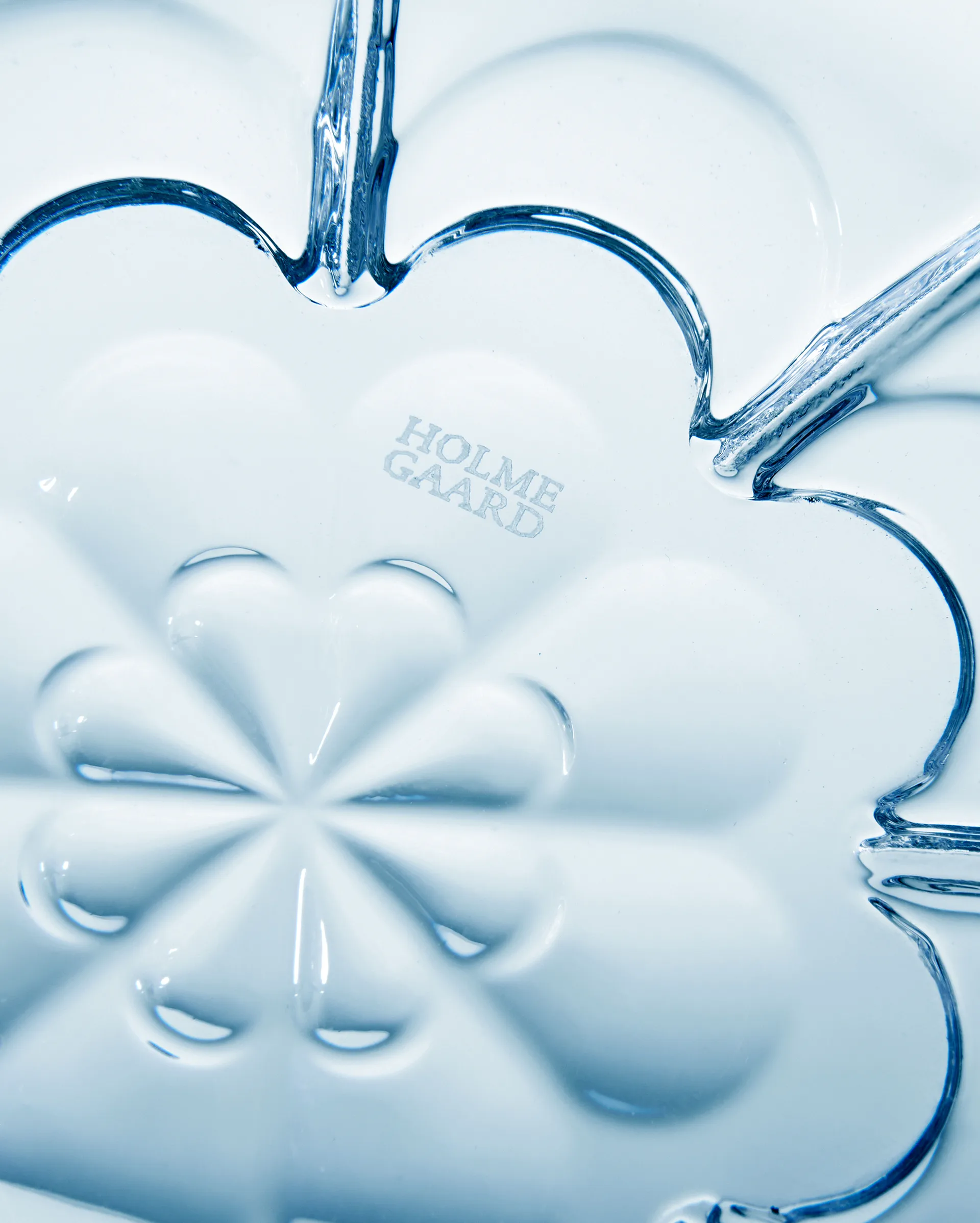 Lily ボウル Ø23 cm, Blue iris Holmegaard | ホルムガード