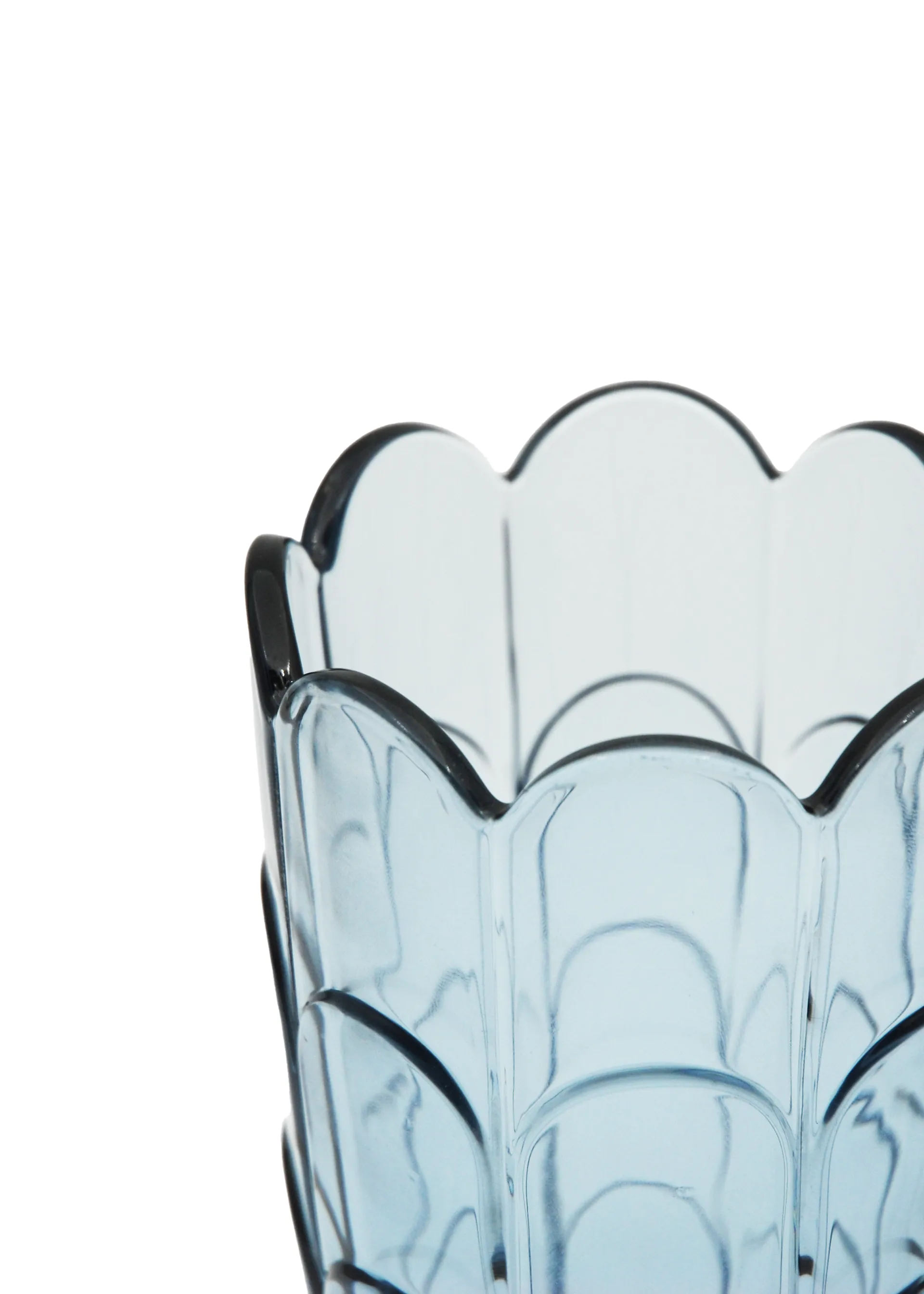 Lily 花瓶 H19 cm, Blue iris Holmegaard | ホルムガード