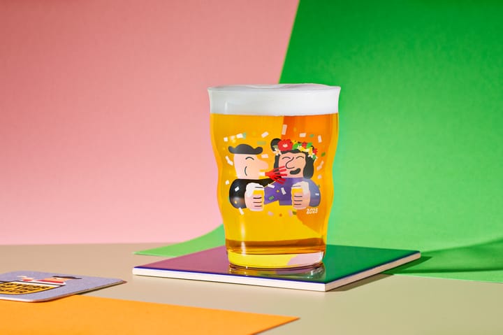 Mikkeller パイントビールグラス 40 cl, 2025 Holmegaard | ホルムガード