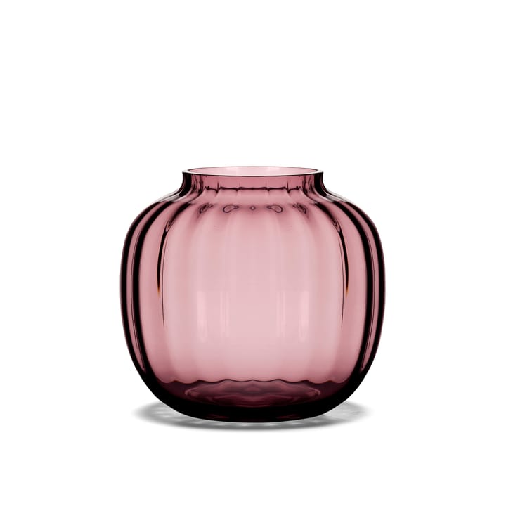 Primula 花瓶 - plum (red), round - Holmegaard | ホルムガード