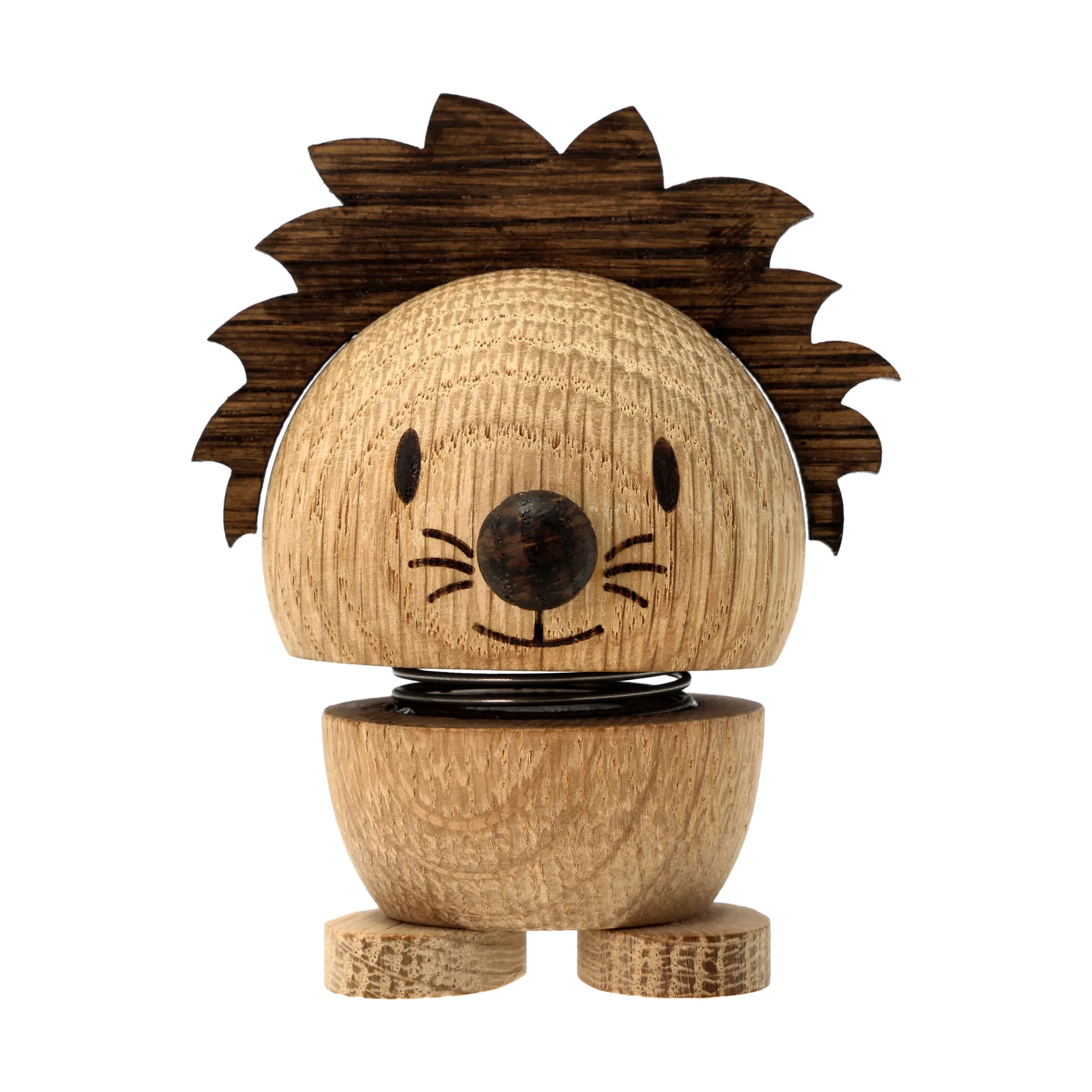 Hoptimist フィギュア S, Lion, Oak Hoptimist | ホプティミスト