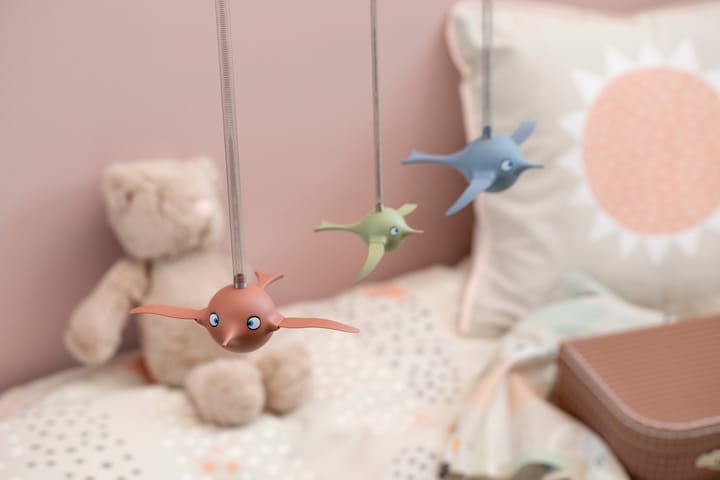 Hoptimist Soft Birdie M モビール, Ruby Hoptimist | ホプティミスト