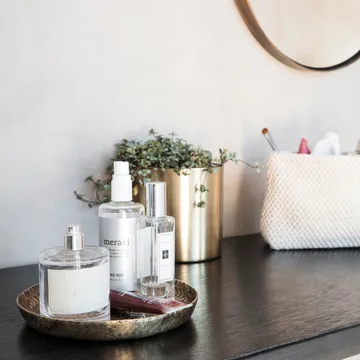 ラタン デコレーショントレイ ブラス仕上げ - 16 cm - House Doctor | ハウスドクター