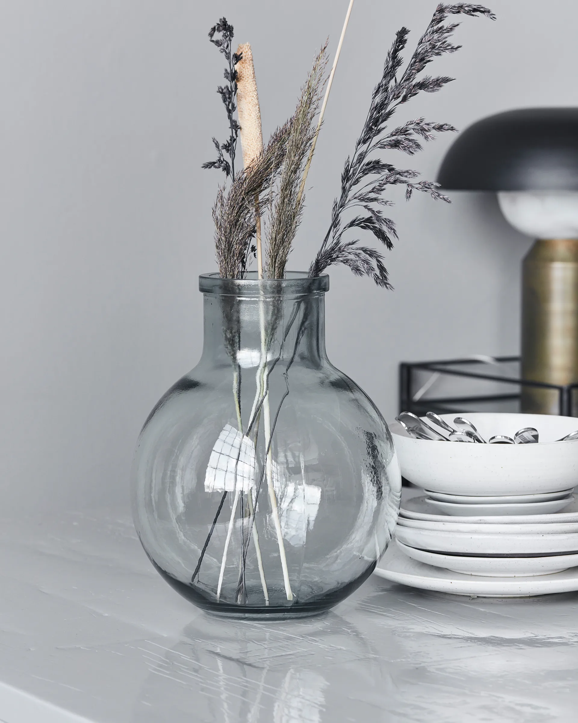 Aran 花瓶/flask 31 cm, Clear House Doctor | ハウスドクター