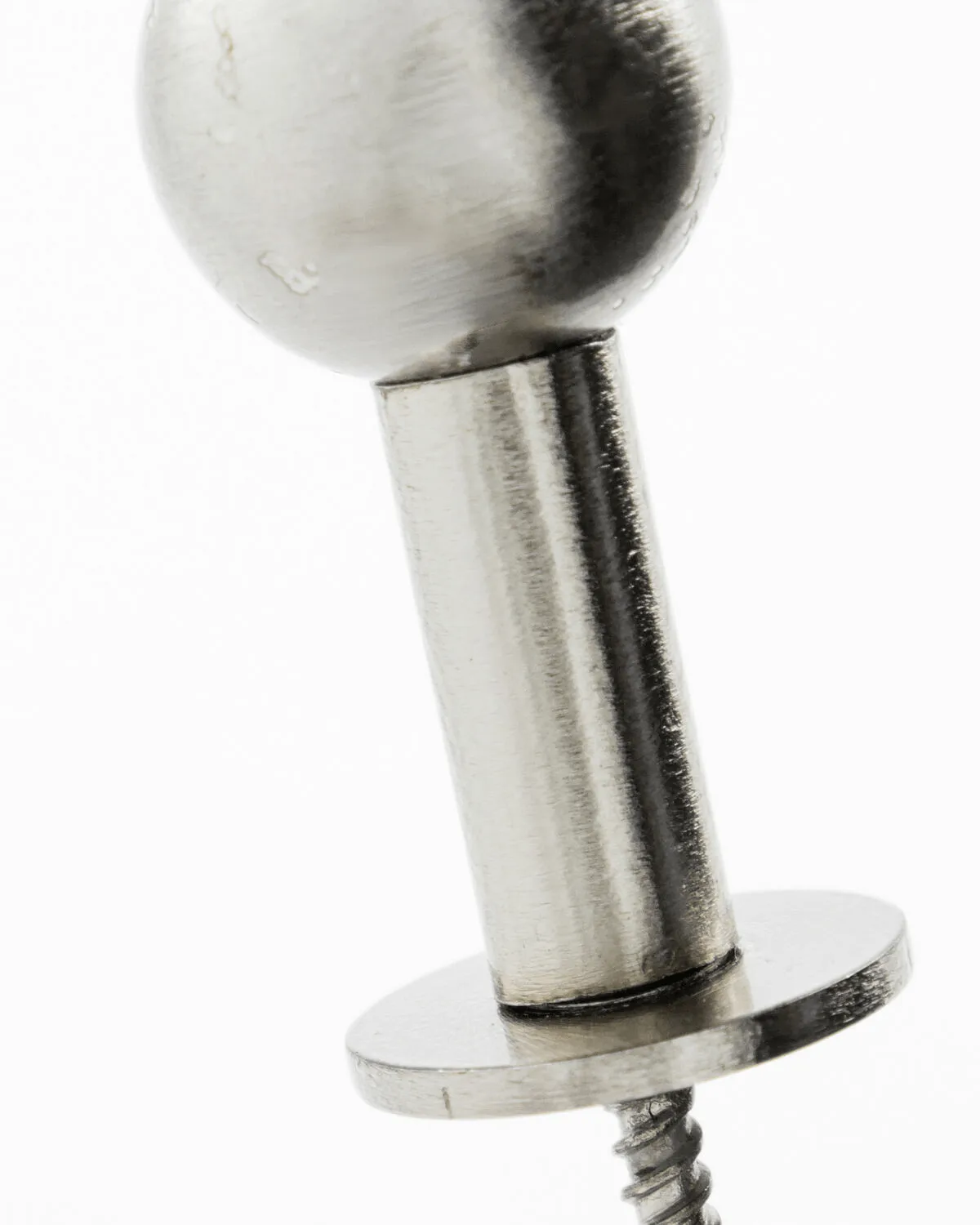 Ball フック 2個セット, Silver finish, Ø4x2 cm House Doctor | ハウスドクター