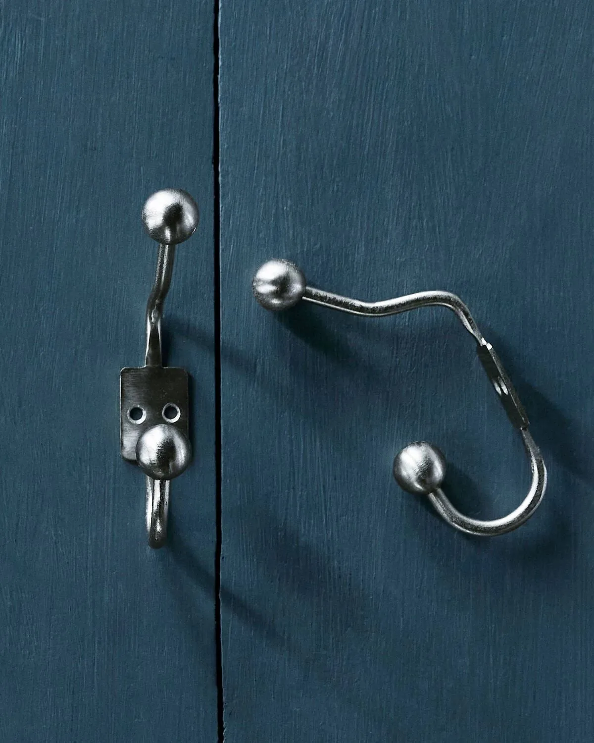 Ball フック 2個セット, Silver finish, Ø7x13 cm House Doctor | ハウスドクター