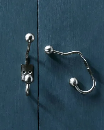 Ball フック 2個セット - Silver finish, Ø7x13 cm - House Doctor | ハウスドクター