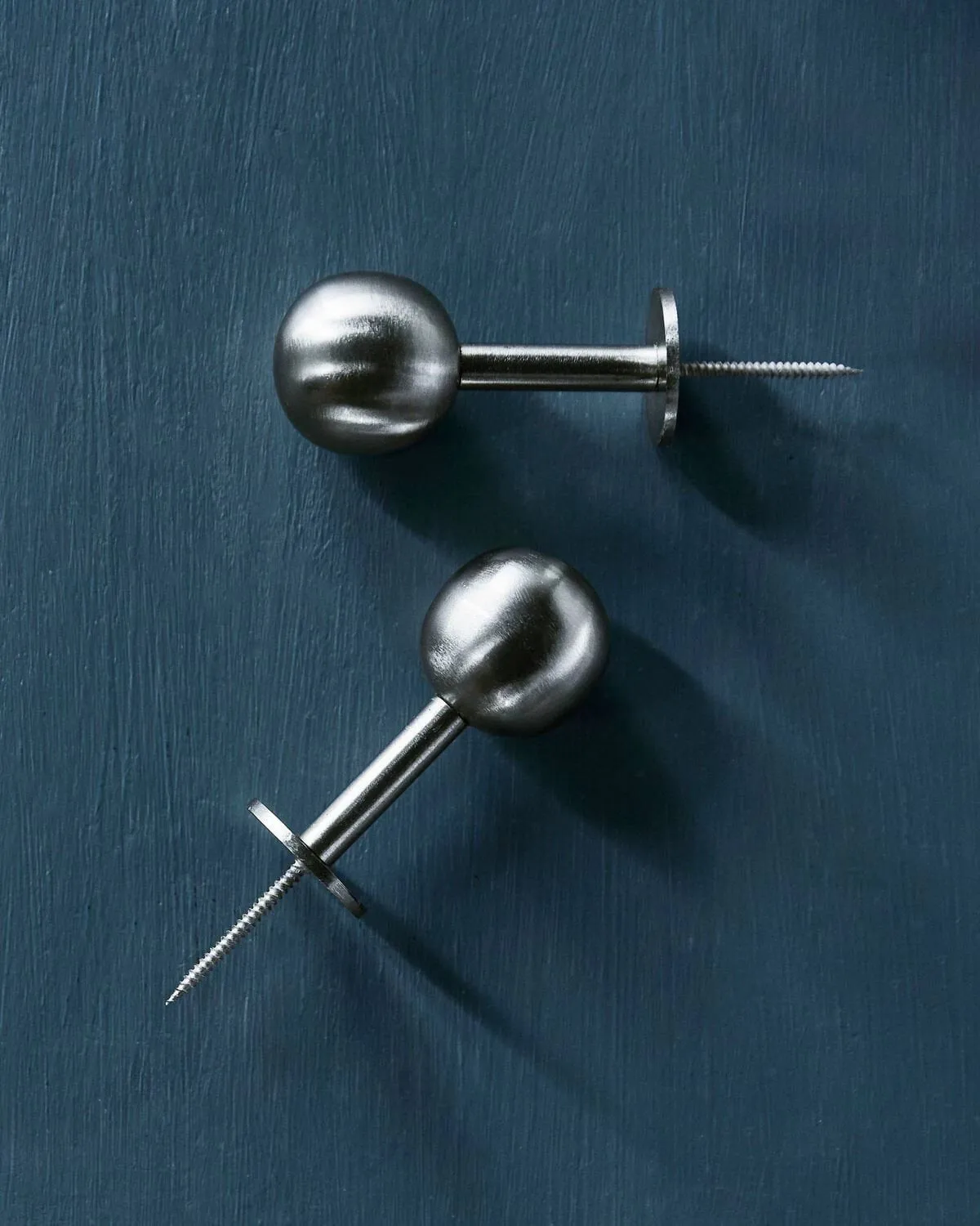 Ball フック 2個セット, Silver finish, Ø8x4 cm House Doctor | ハウスドクター