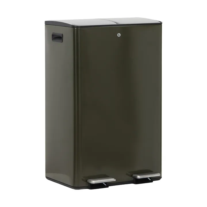 Black ウェイストビン - Deep green, 46x35.5x71 cm - House Doctor | ハウスドクター